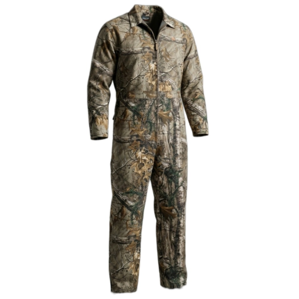 GAME WINNER Realtree Camo Hunting Coveralls Men's 3XL Lined Insulated